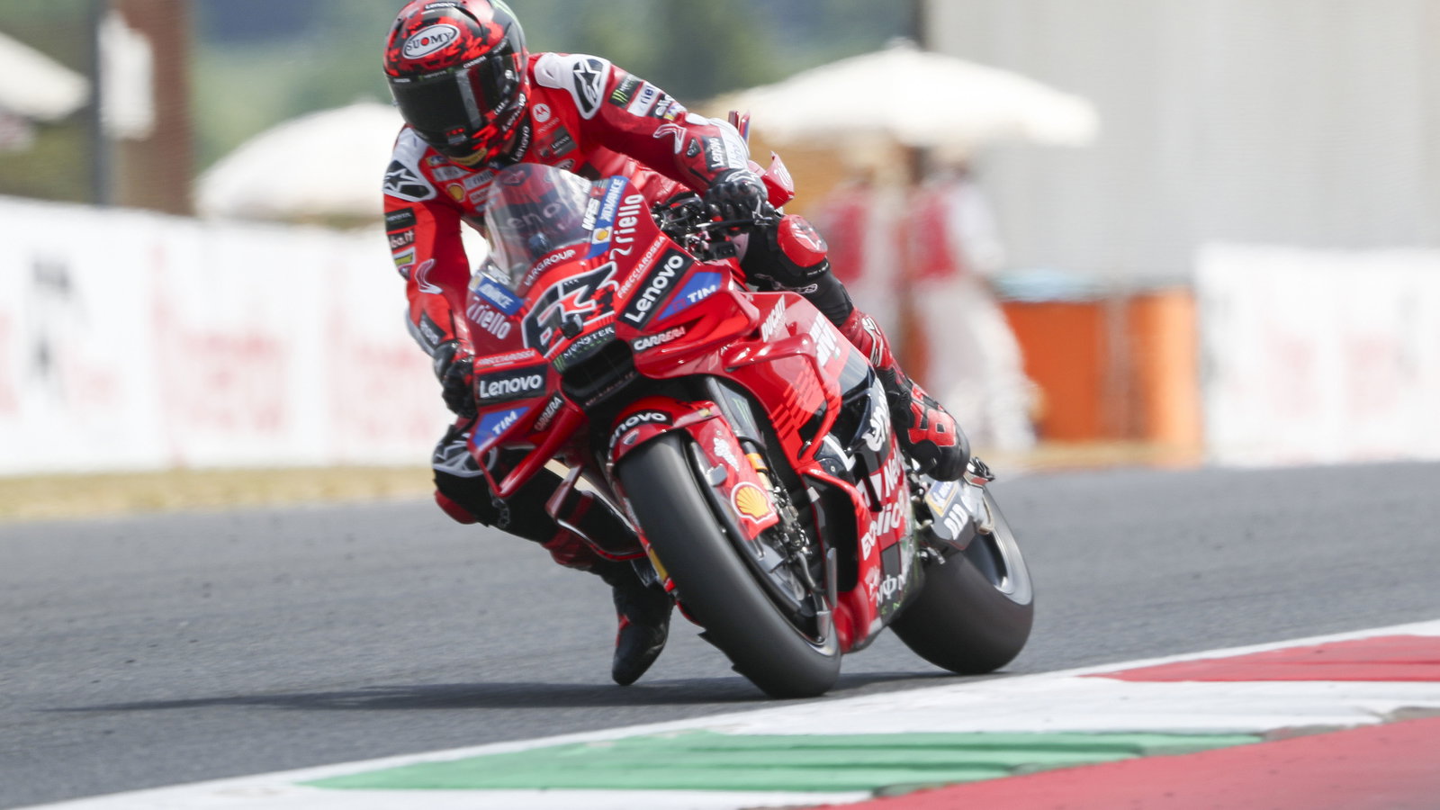 Francesco Bagnaia, 2025 MotoGP Italian Grand Prix. Credit: Gold and Goose
