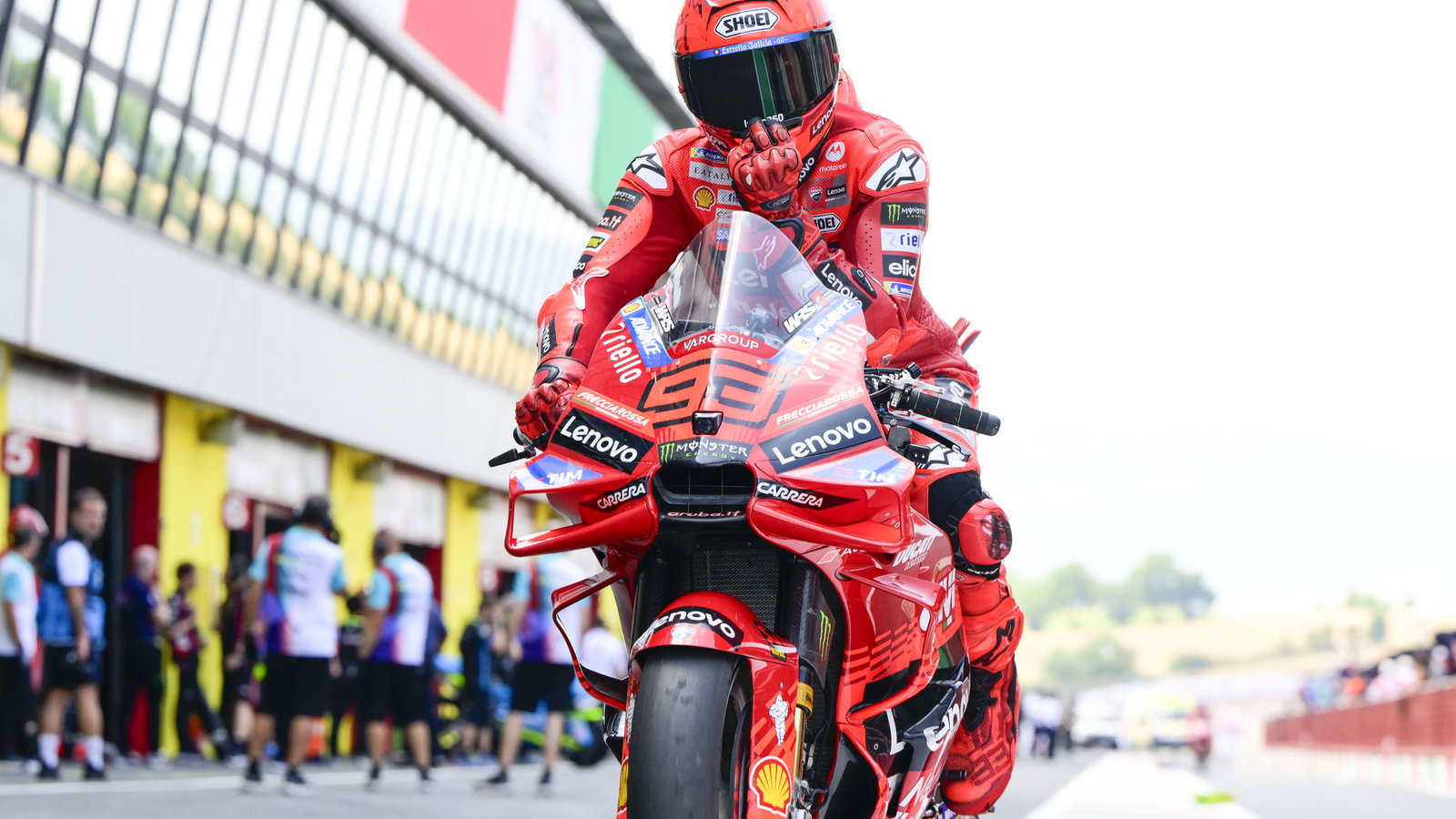 Marc Marquez, 2025 MotoGP Italian Grand Prix. Credit: Gold and Goose