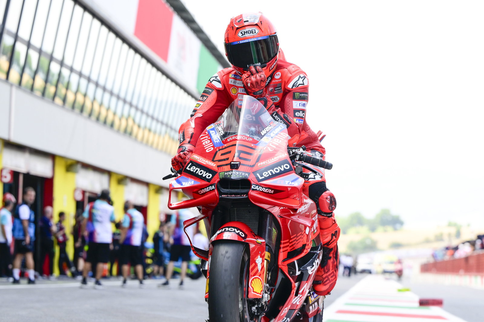 Marc Marquez, 2025 MotoGP Italian Grand Prix. Credit: Gold and Goose