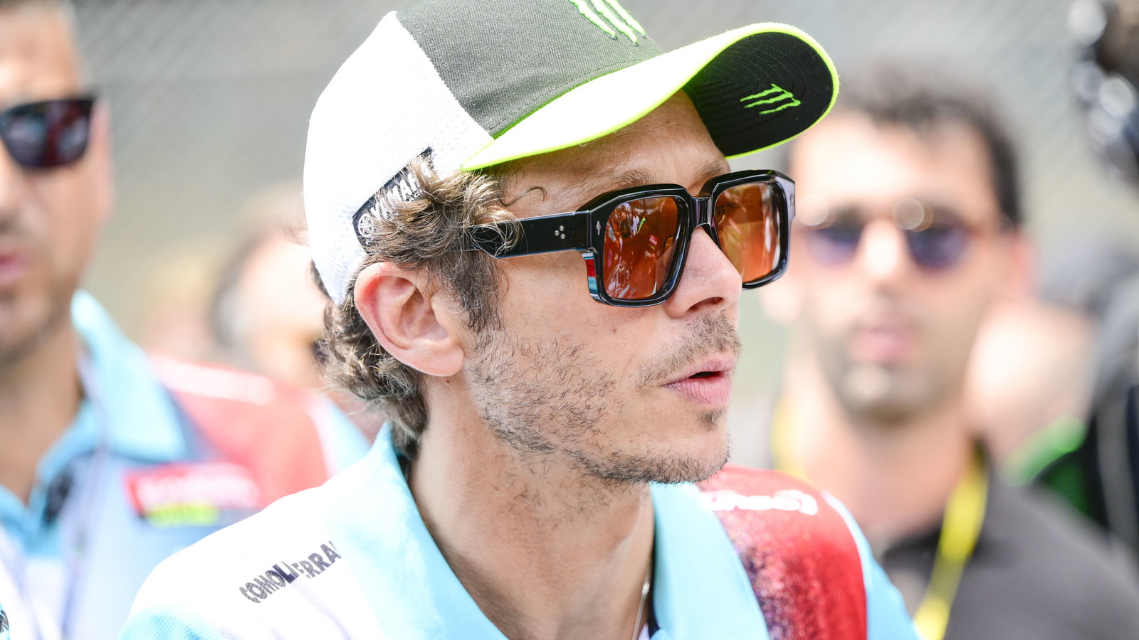 Valentino Rossi, 2025 MotoGP Italian Grand Prix, grid. Credit: Gold and Goose.