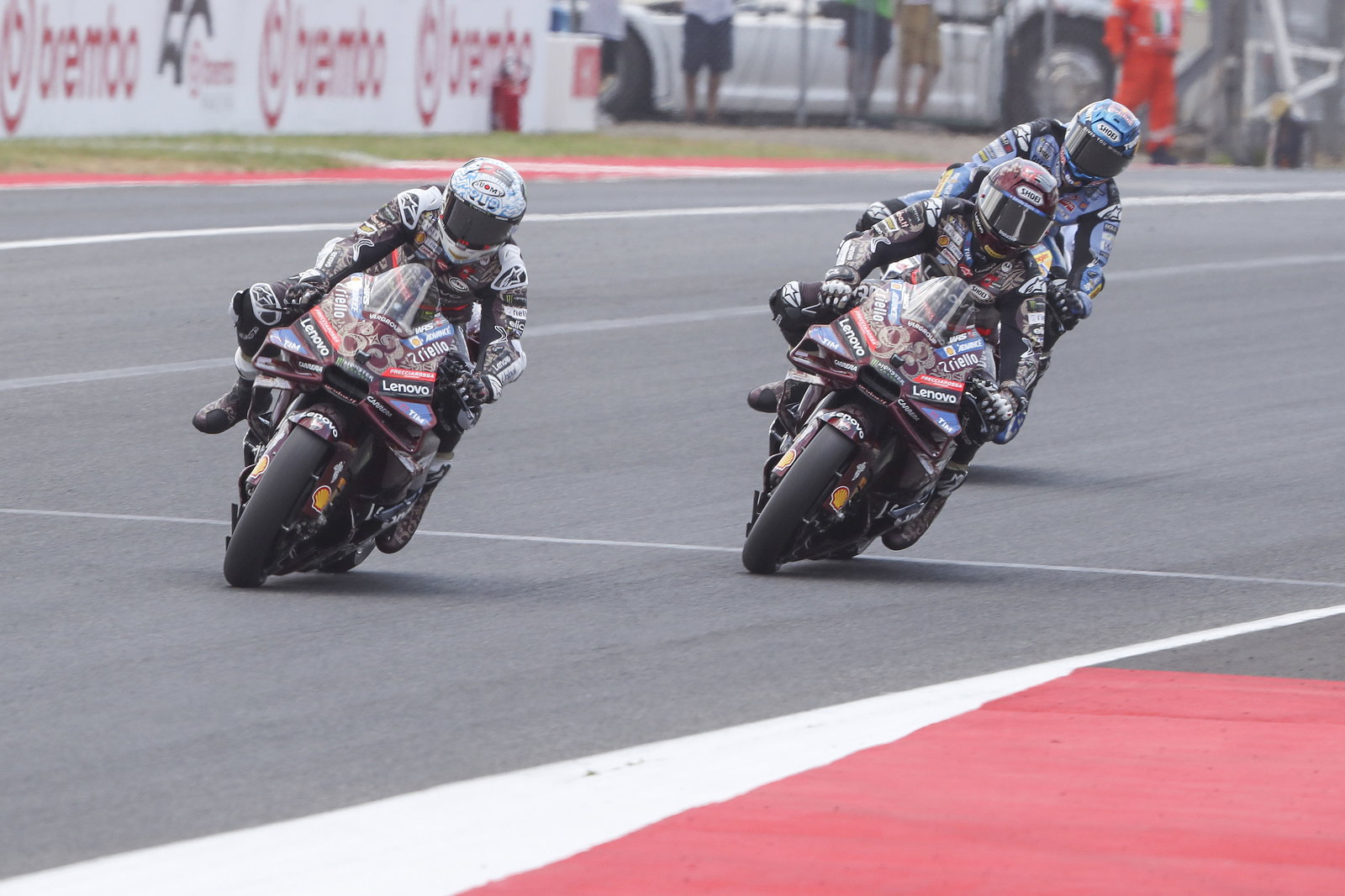 Pecco Bagnaia, Marc Marquez, Ducati Corse, 2025 Italian MotoGP