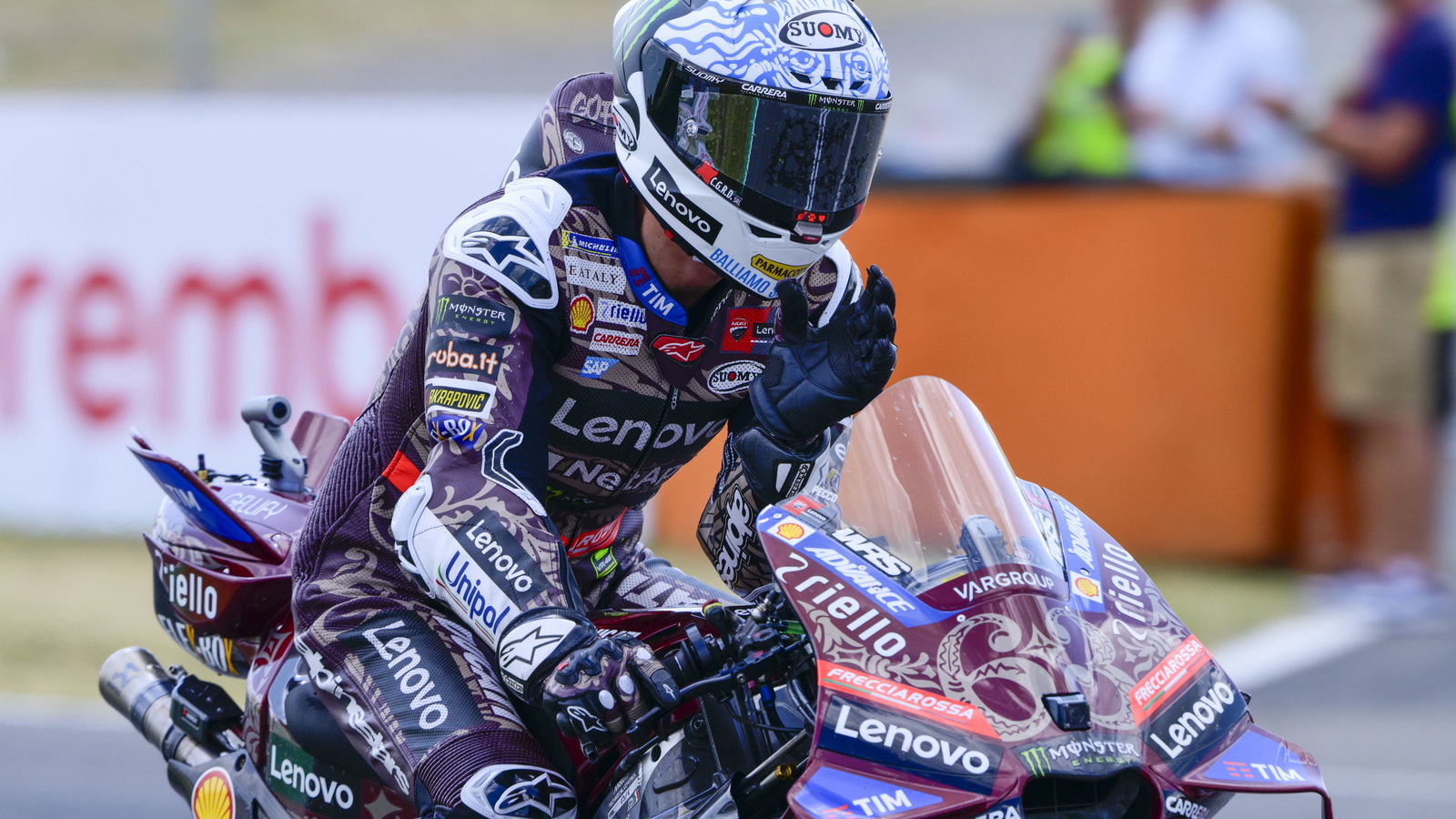 Pecco Bagnaia, Ducati Corse, 2025 Italian MotoGP