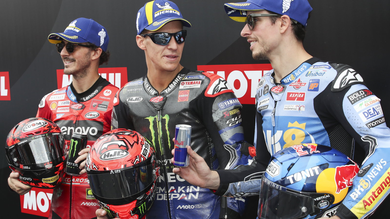 Quartararo, Bagnaia, Alex Marquez, 2025 Dutch MotoGP qualifying