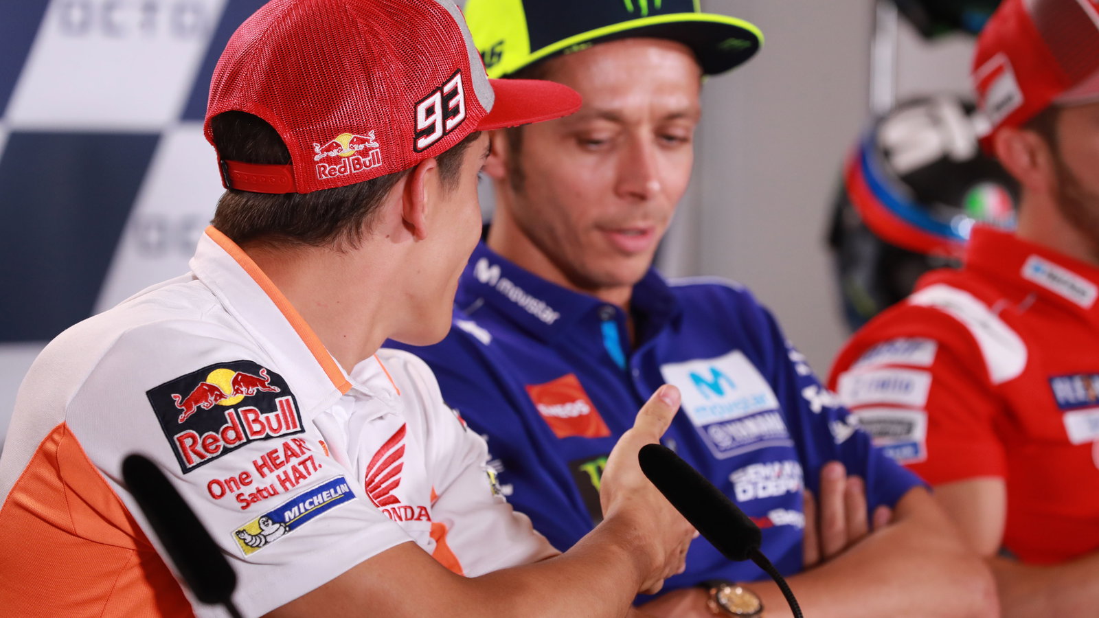 Marc Marquez, Valentino Rossi, 2018 San Marino MotoGP