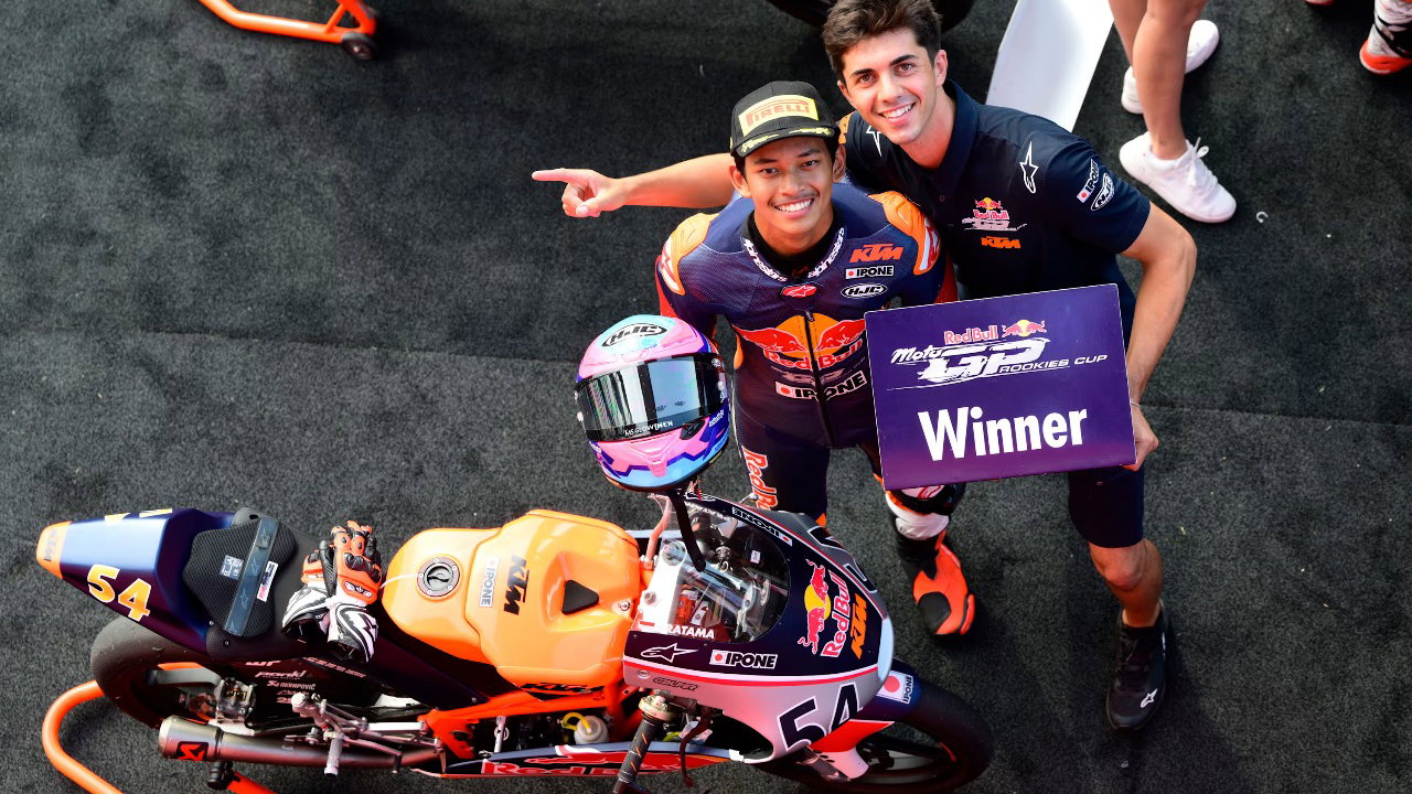 Veda Pratama, Red Bull Rookies Winner, Mugello Round