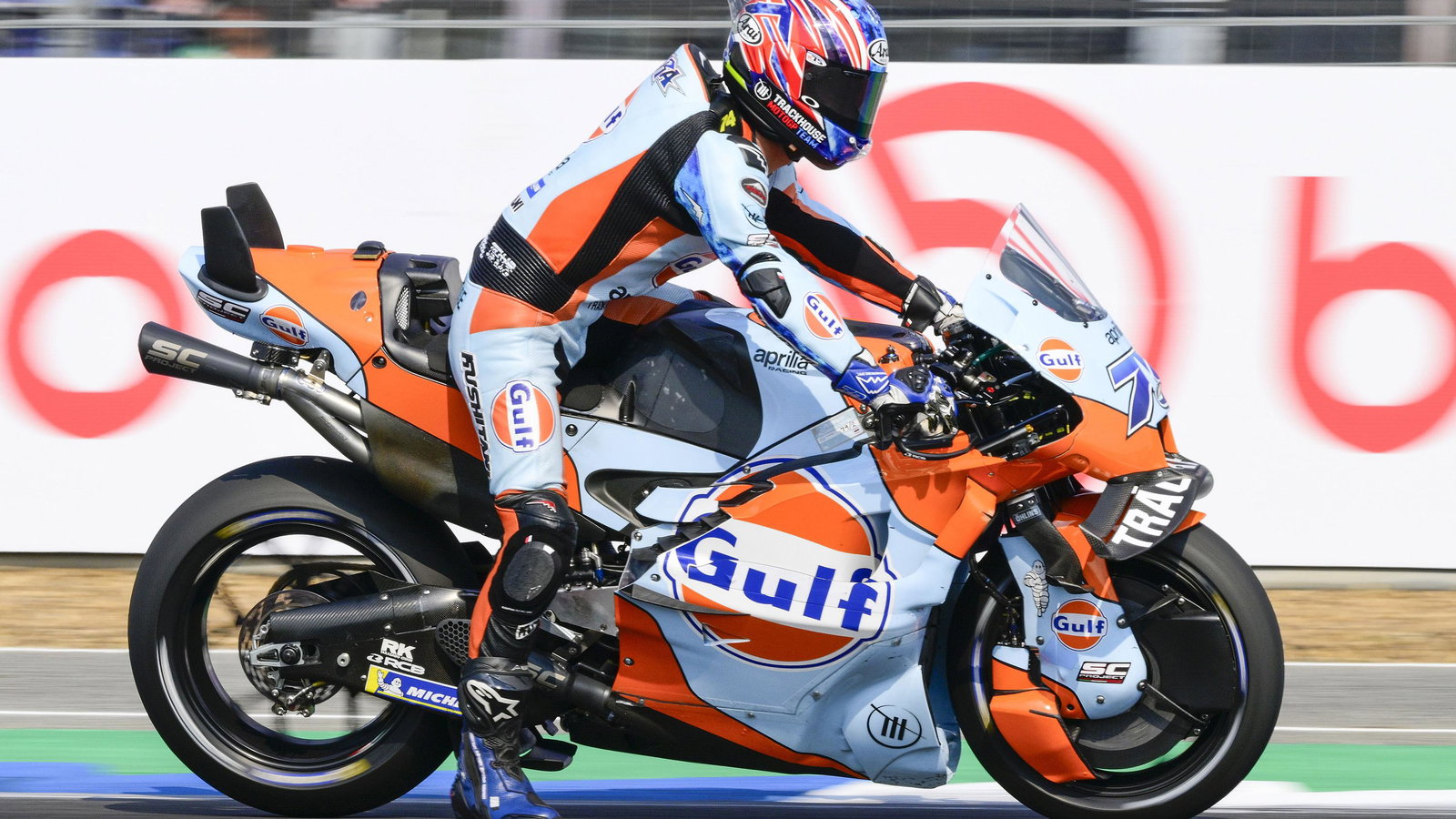 Ai Ogura, Gulf livery, 2025 Thai MotoGP