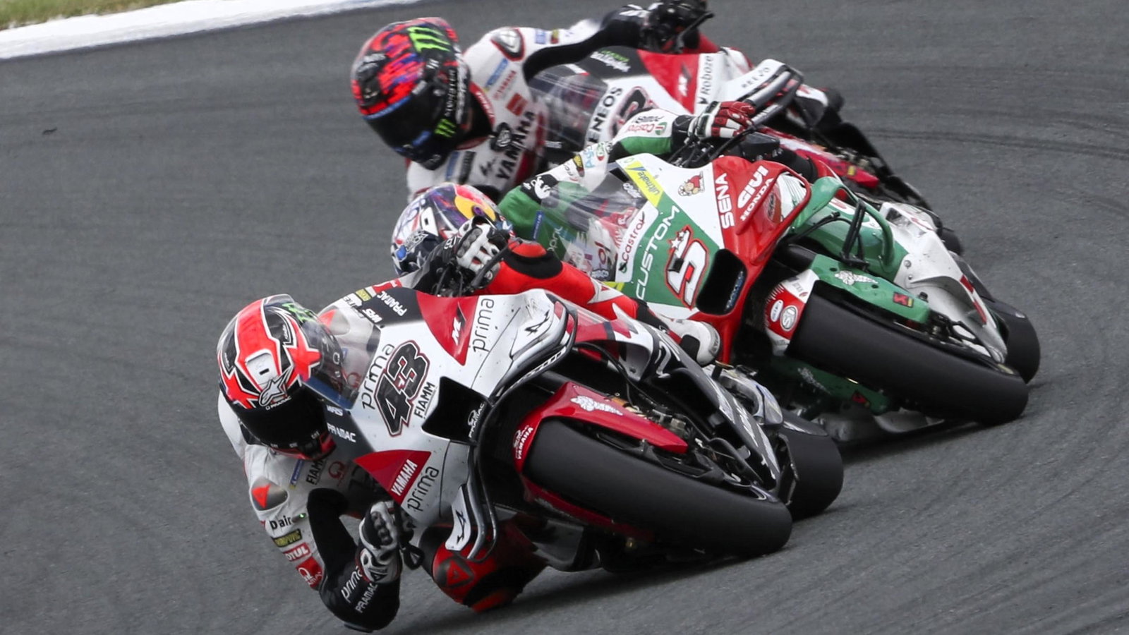 Miller, Zarco, Rins, 2025 Dutch MotoGP