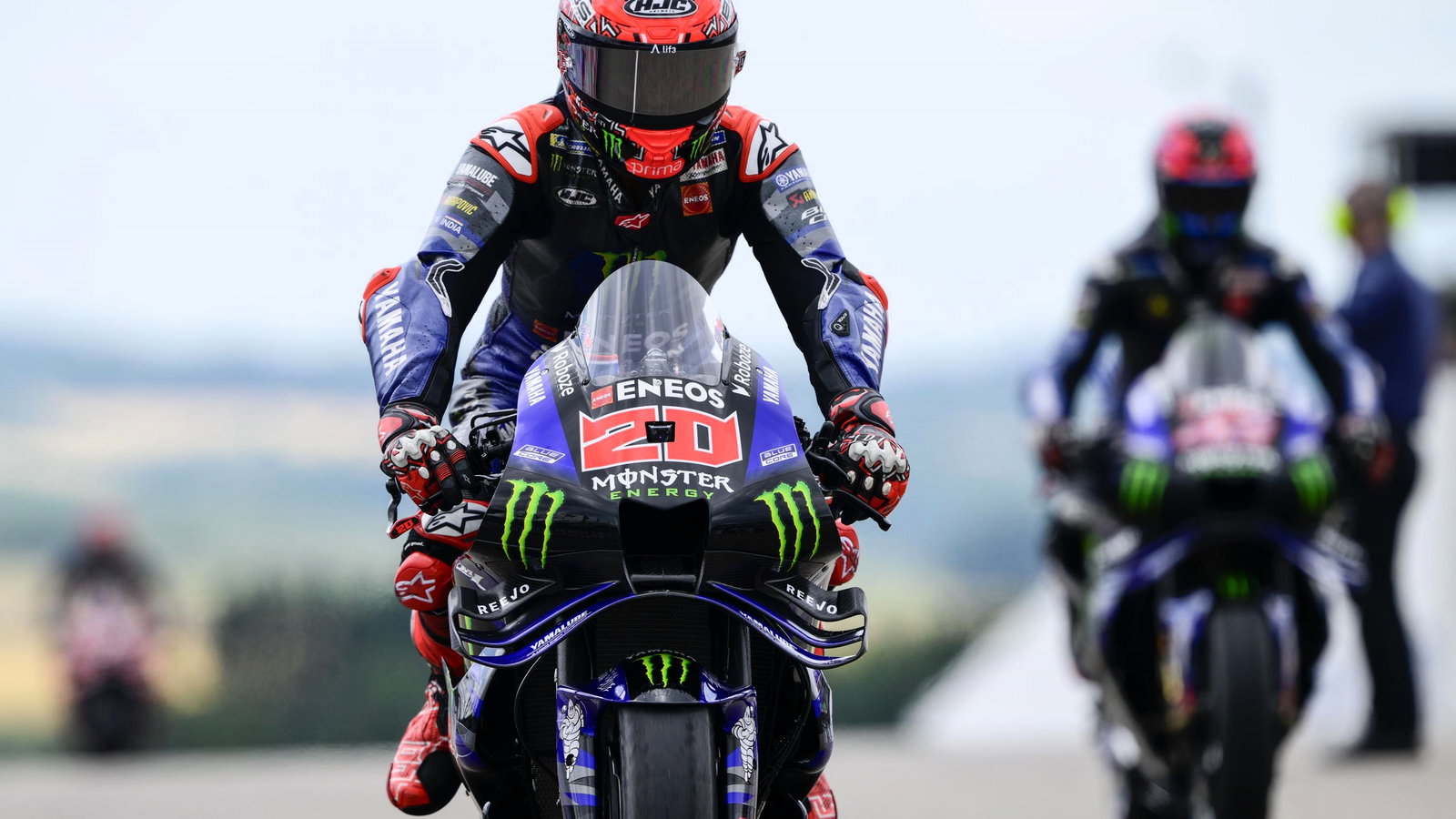 Fabio Quartararo, Alex Rins, 2025 German MotoGP