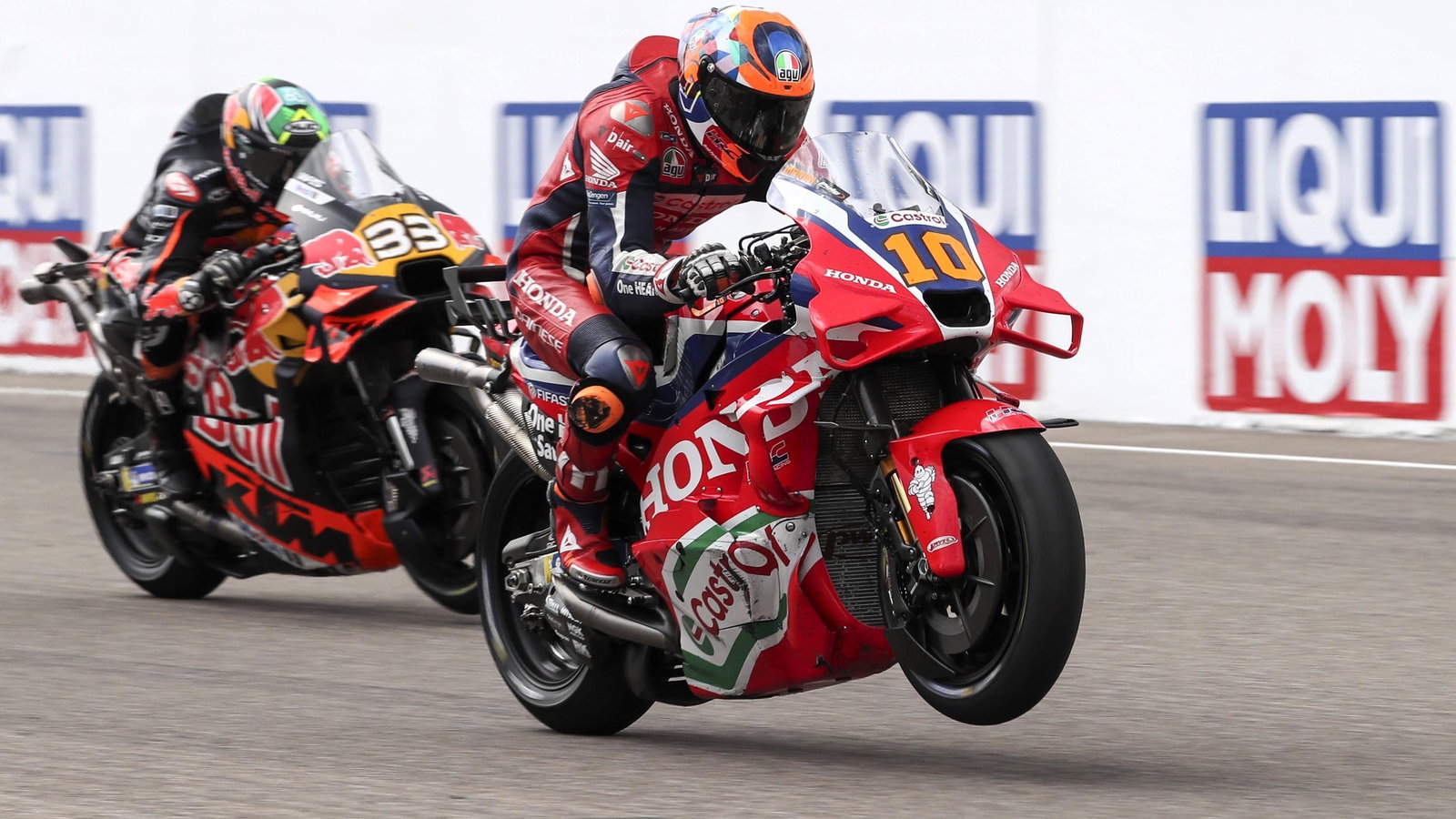 Marini, Binder, 2025 German MotoGP