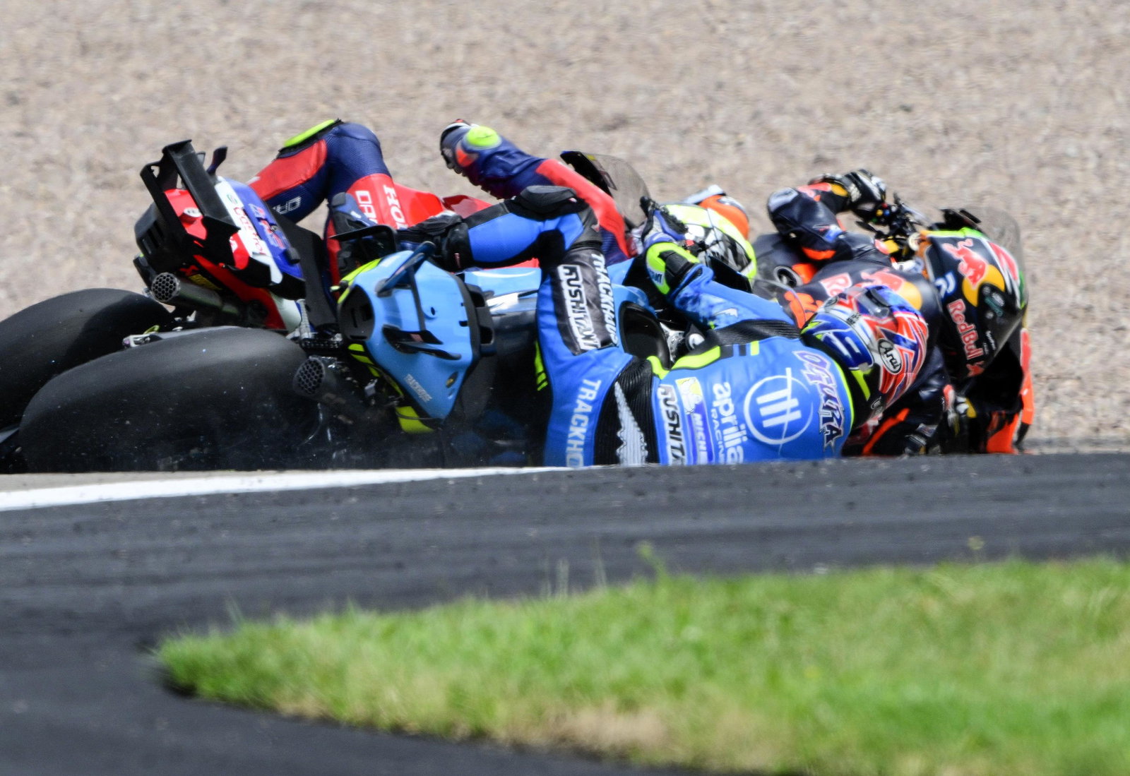 Ai Oguro, Joan Mir crash, 2025 German MotoGP