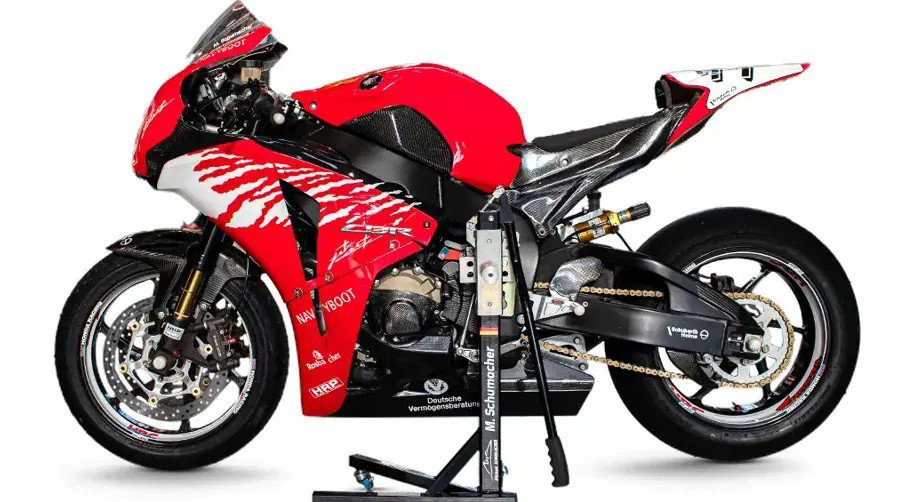 Michael Schumacher superbike via Sotheby's