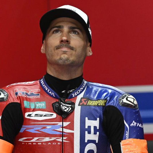 Xavi Vierge, 2025 Suzuka 8 Hours test, pit box. Credit: Honda Racing Corporation.