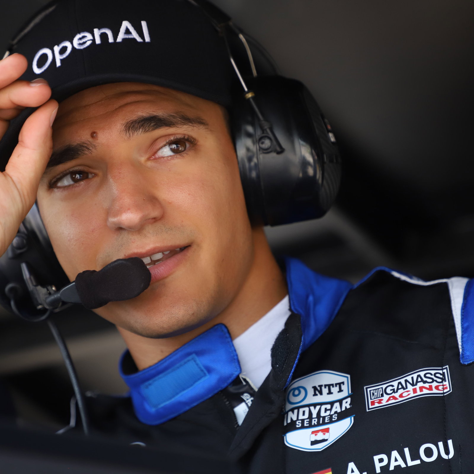 Alex Palou at the Indy 200 at Mid-Ohio.