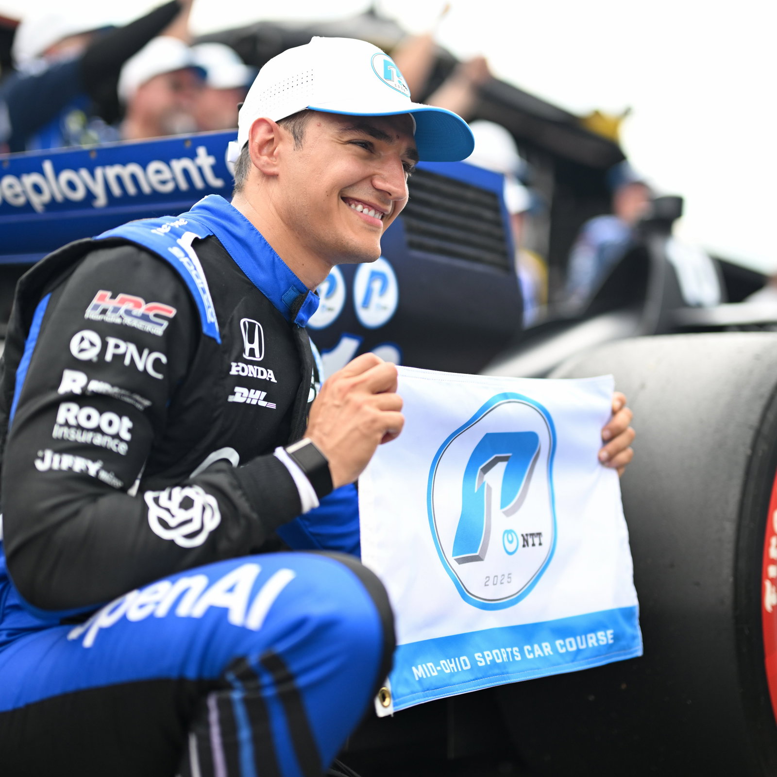 Alex Palou will start on pole for the Indy 200 Mid-Ohio race.