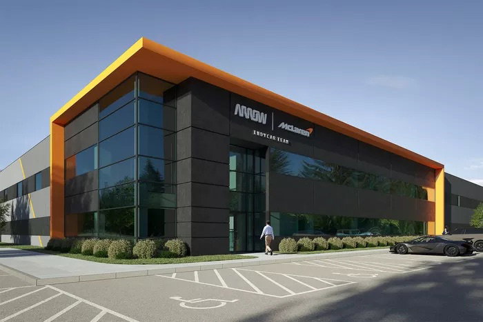 Arrow McLaren's new factory for 2026.