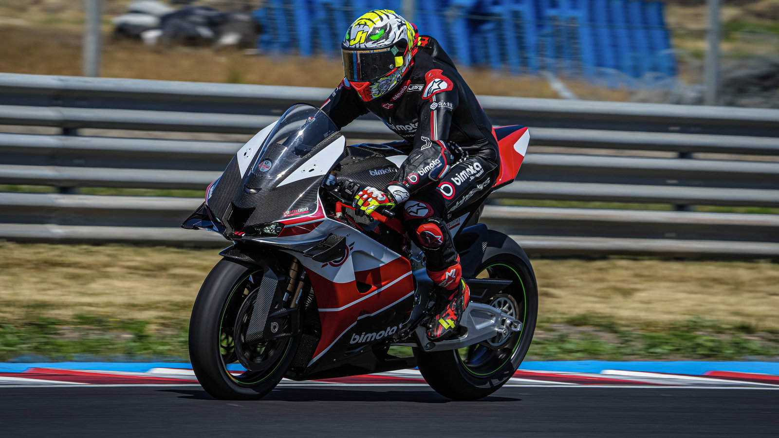Axel Bassani, 2025 Balaton WorldSBK (stock) test. Credit: WorldSBK.