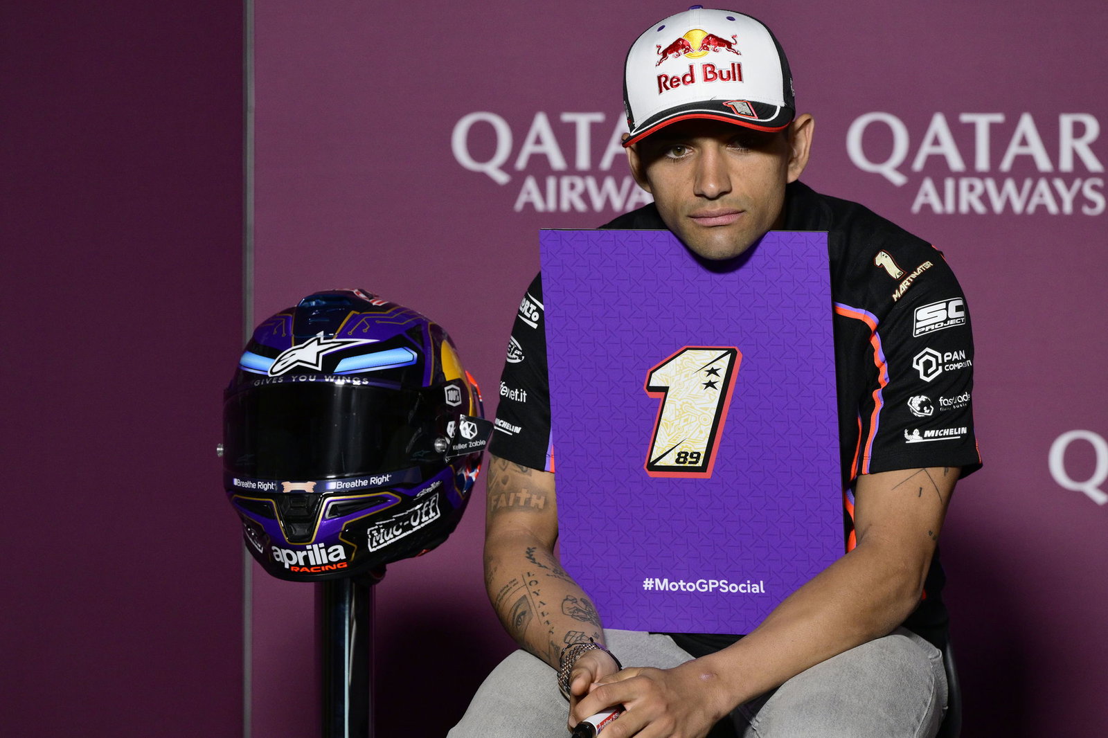 Jorge Martin, Aprilia Factory Racing, 2025 Qatar MotoGP