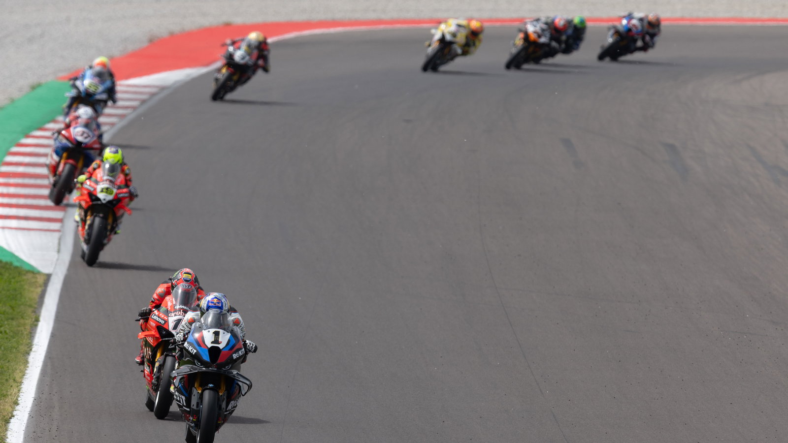 Toprak Razgatlioglu leads WorldSBK field at 2025 Italian Round. Credit: Gold and Goose.