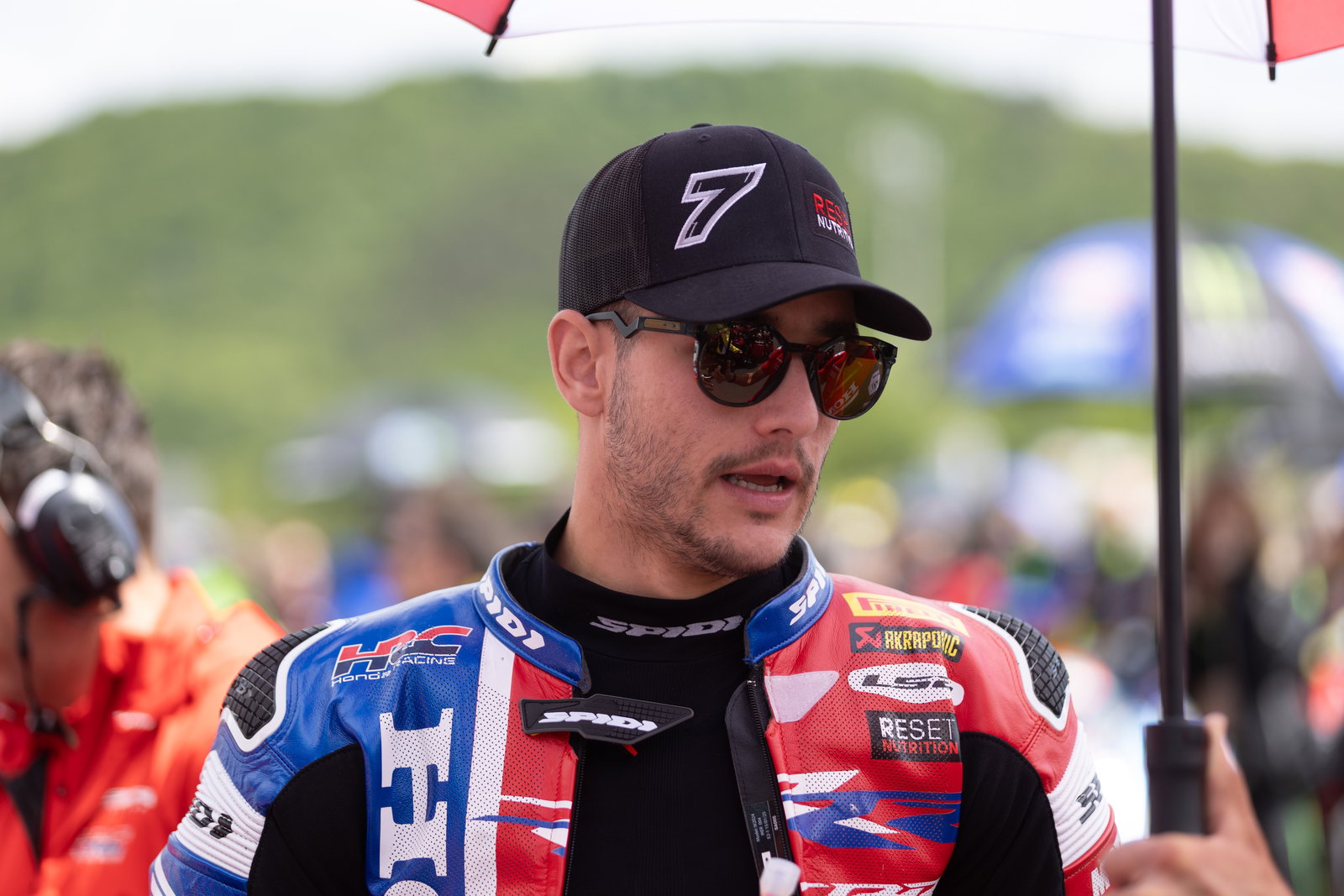 Iker Lecuona, 2025 Czech WorldSBK, grid. Credit: Gold and Goose.