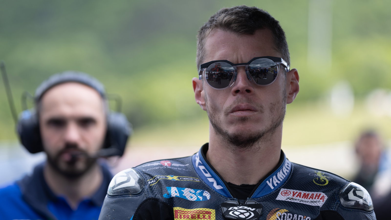 Tito Rabat, 2025 Czech WorldSBK, grid. Credit: Gold and Goose.