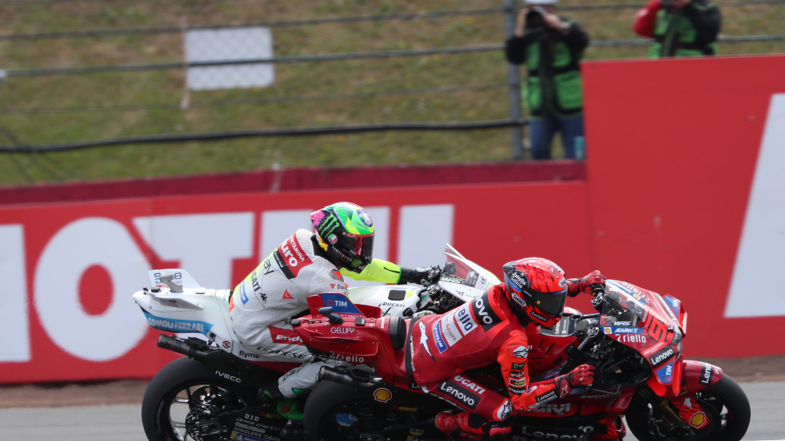 Franco Morbidelli, Marc Marquez, 2025 British MotoGP