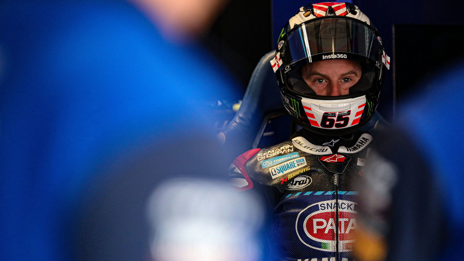 Jonathan Rea, 2025 Emilia-Romagna WorldSBK, pit box. Credit: Gold and Goose.