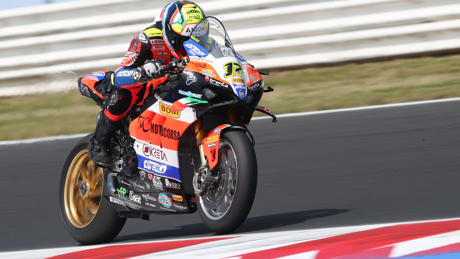 Ryan Vickers, 2025 Emilia-Romagna WorldSBK. Credit: Gold and Goose.