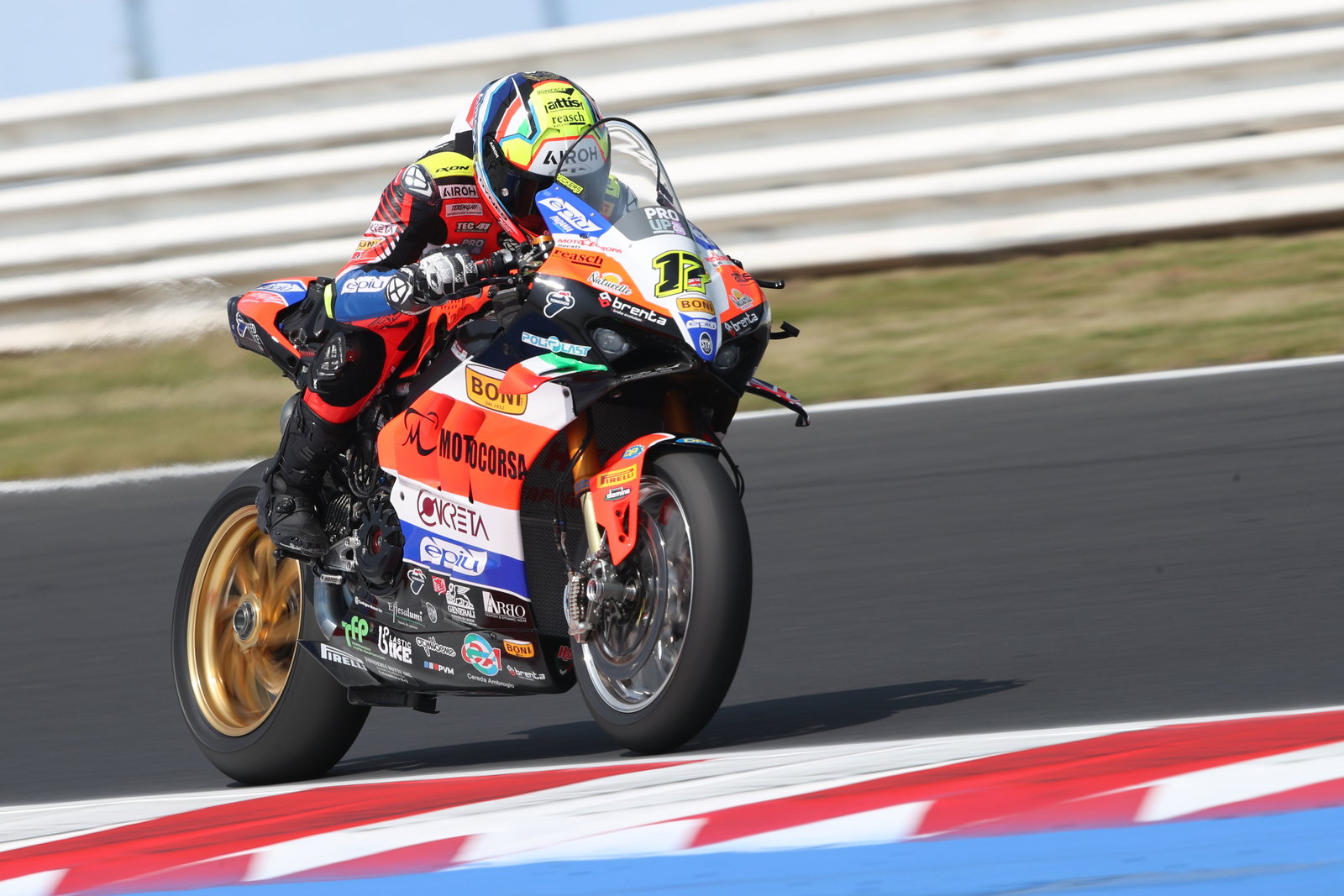 Ryan Vickers, 2025 Emilia-Romagna WorldSBK. Credit: Gold and Goose.