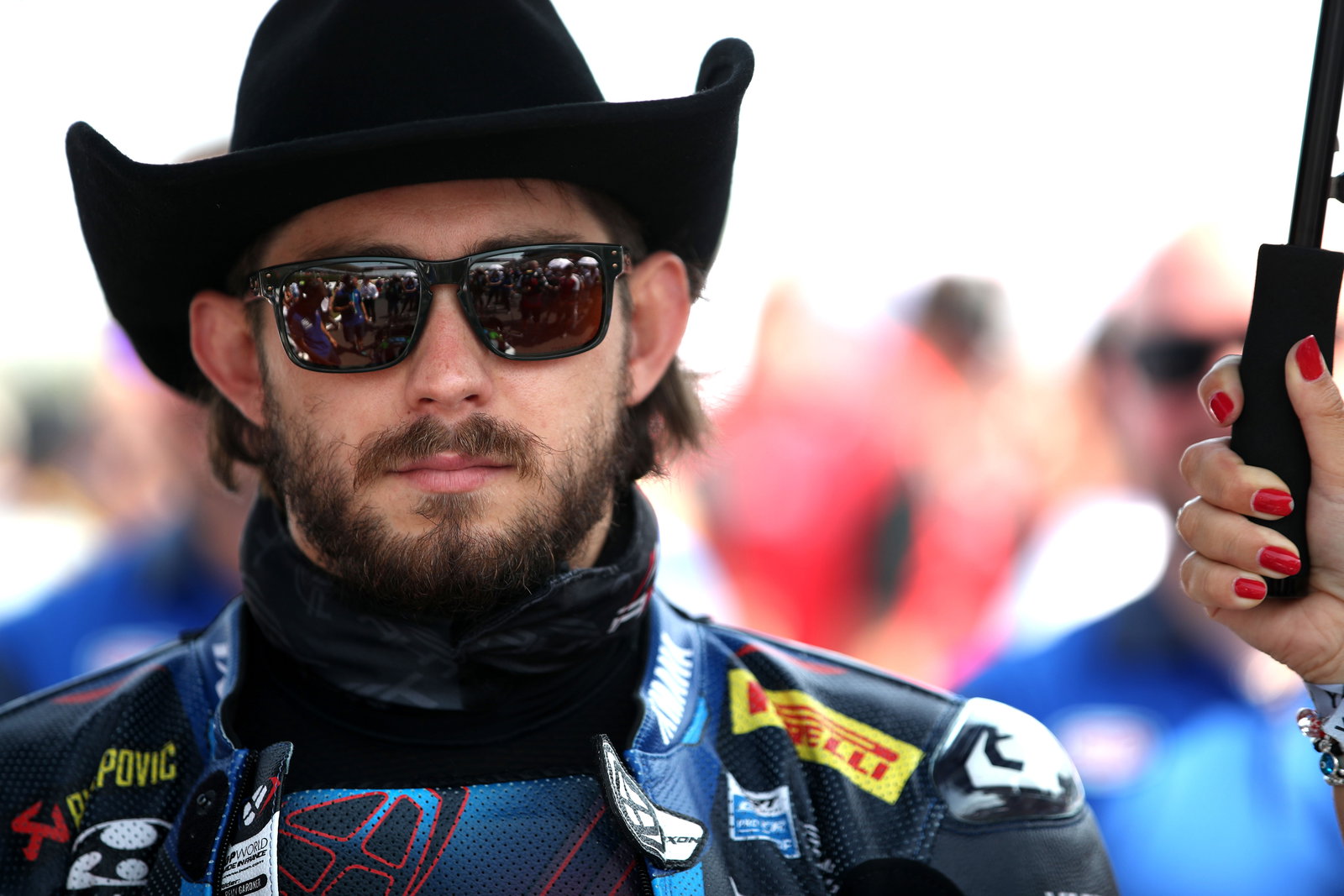 Remy Gardner, 2025 Emilia-Romagna WorldSBK, grid. Credit: Gold and Goose.