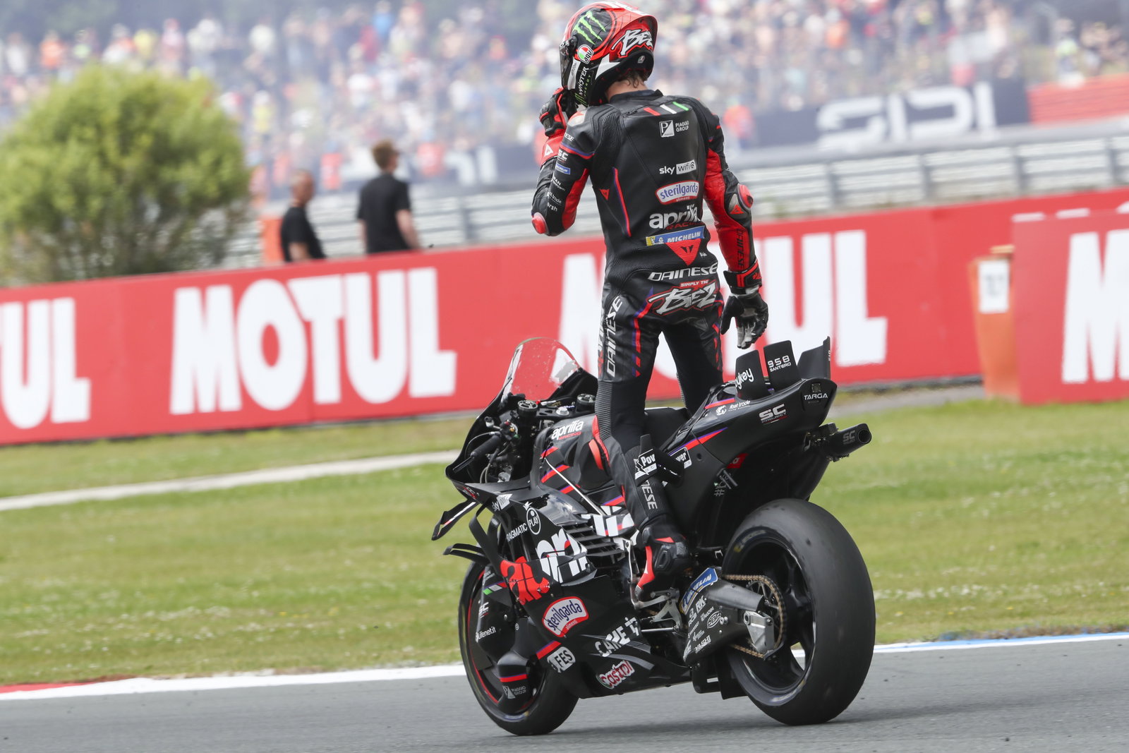 Marco Bezzecchi, 2025 MotoGP Dutch TT. Credit: Gold and Goose.