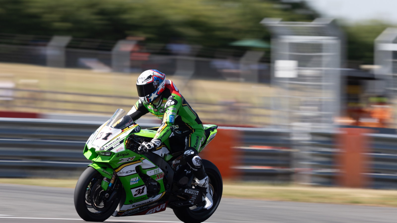 Garrett Gerloff, 2025 UK WorldSBK. Credit: Gold and Goose.