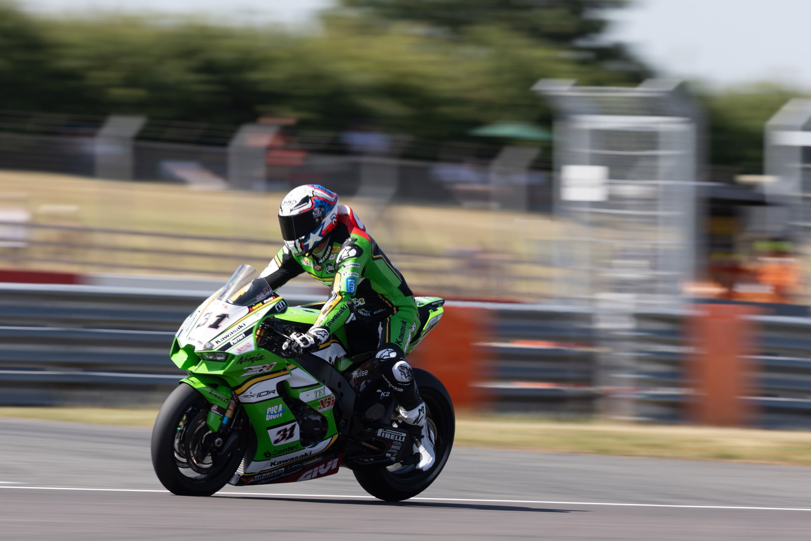 Garrett Gerloff, 2025 UK WorldSBK. Credit: Gold and Goose.