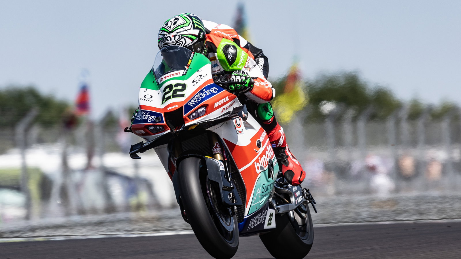 Alex Lowes, 2025 UK WorldSBK. Credit: Gold and Goose.