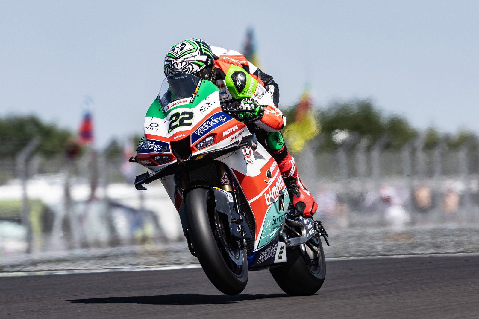 Alex Lowes, 2025 UK WorldSBK. Credit: Gold and Goose.