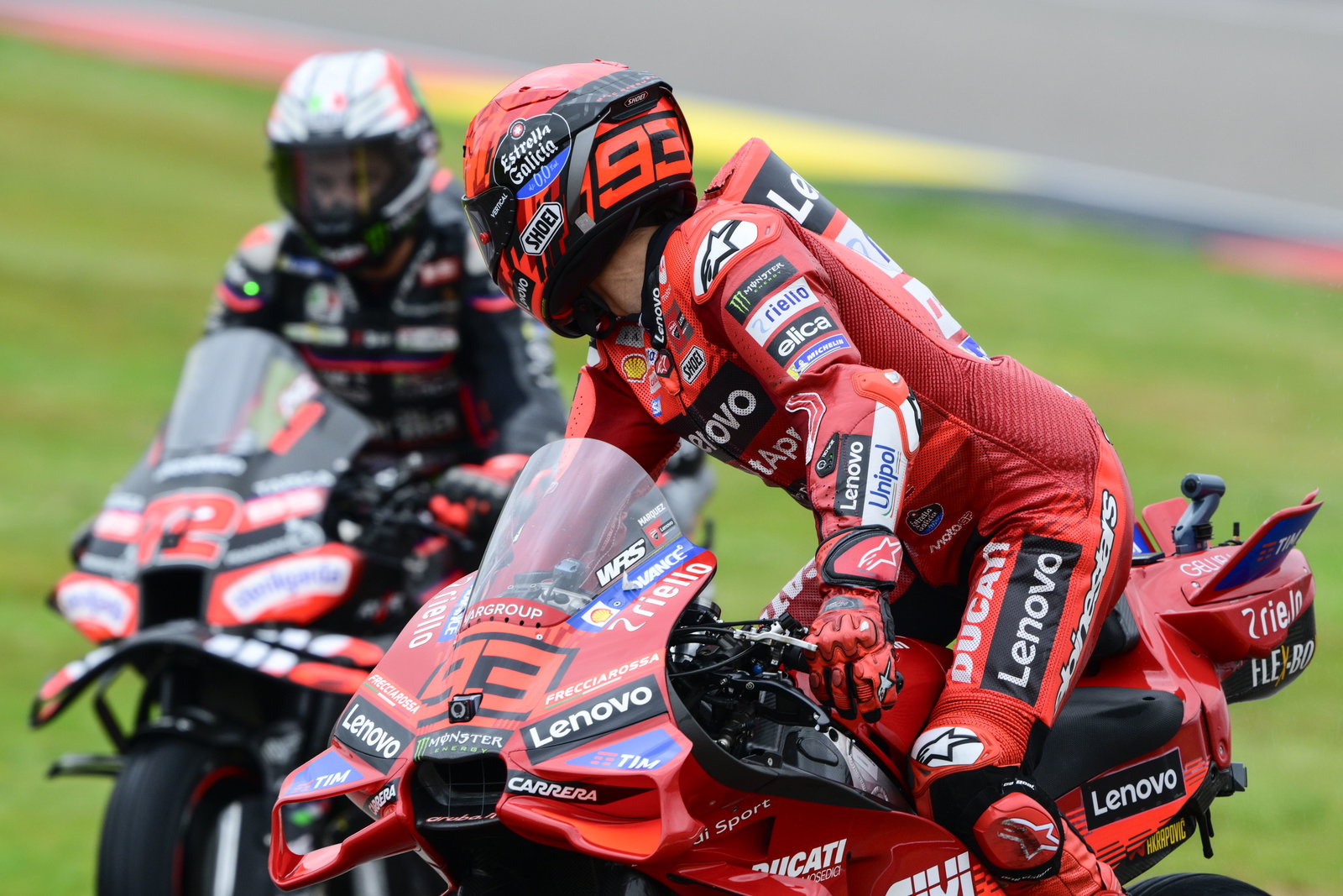 Marc Marquez, Marco Bezzecchi, 2025 German Grand Prix