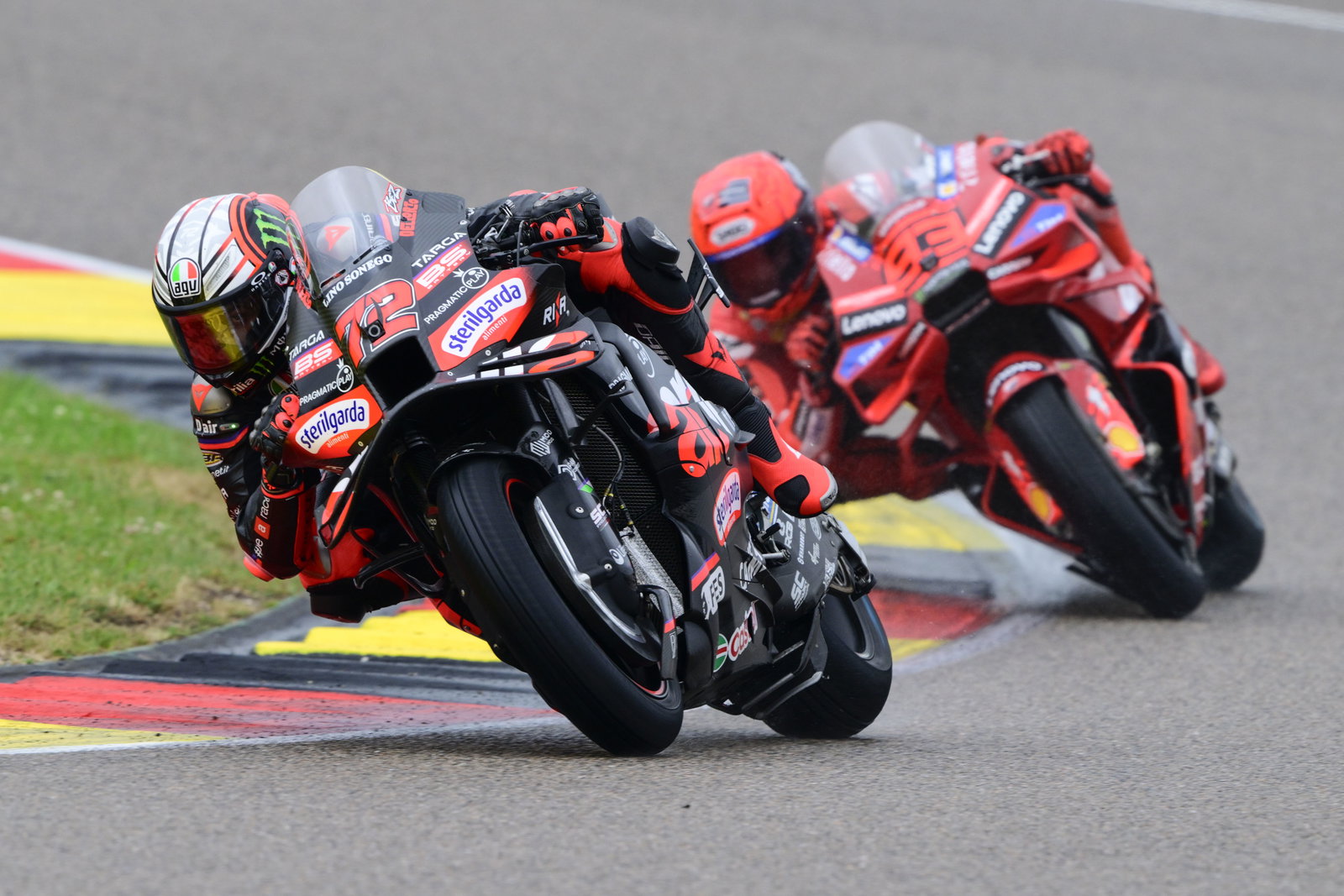 Marco Bezzecchi, Marc Marquez, 2025 German MotoGP