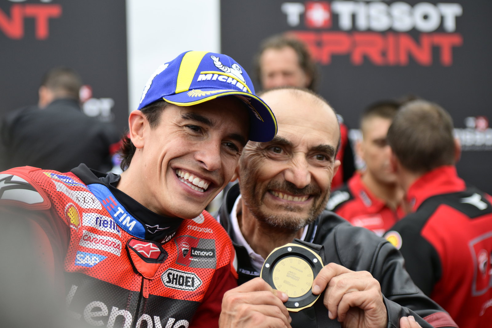 Marc Marquez, Claudio Domenicali, 2025 German MotoGP
