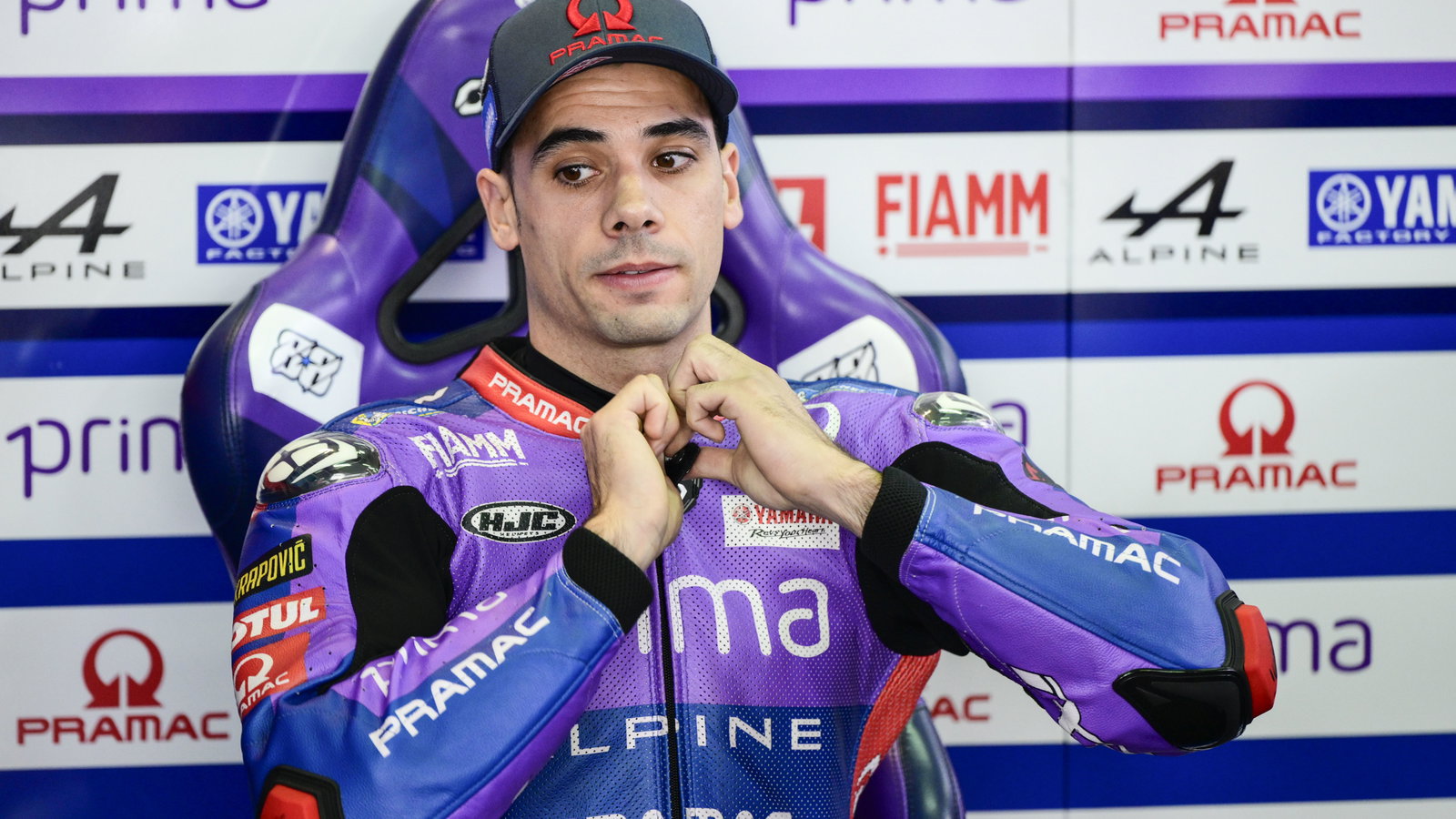 Miguel Oliveira, 2025 MotoGP German Grand Prix, pit box. Credit: Gold and Goose.