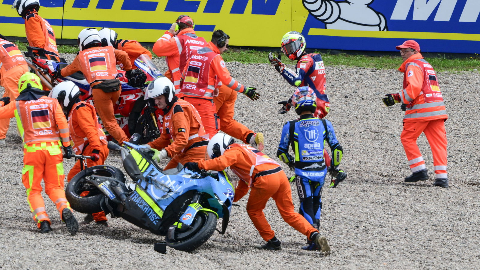 Joan Mir, Ai Ogura, 2025 German MotoGP