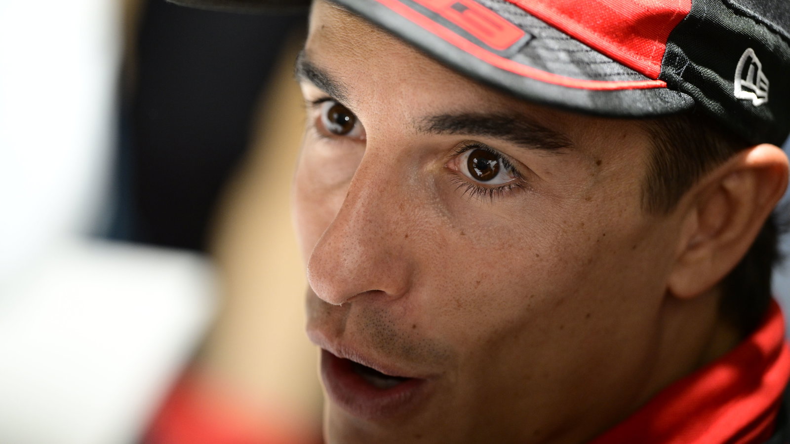 Marc Marquez, 2025 MotoGP CzechGrand Prix, media debrief. Credit: Gold and Goose.