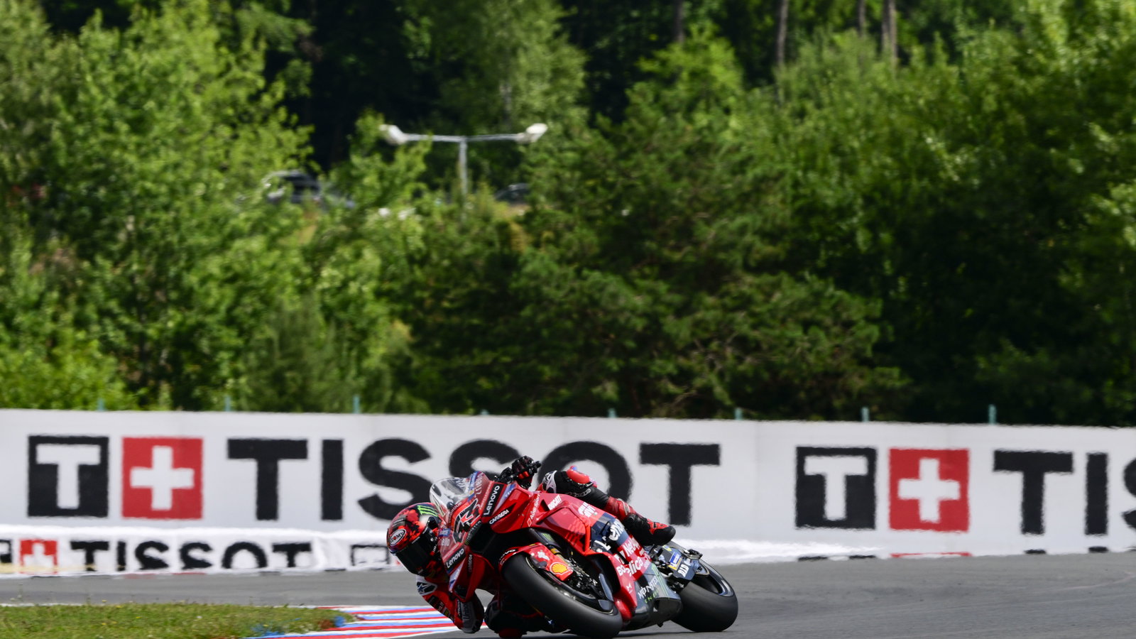 Francesco Bagnaia, 2025 MotoGP Czech Grand Prix. Credit: Gold and Goose.