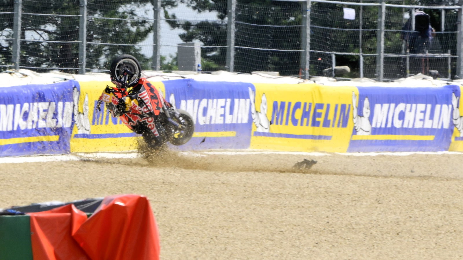 Enea Bastianini crash, 2025 Czech MotoGP