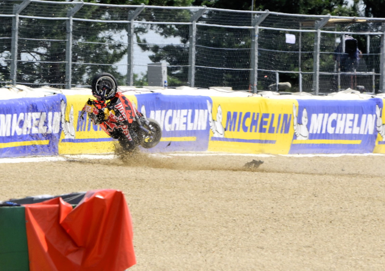 Enea Bastianini crash, 2025 Czech MotoGP