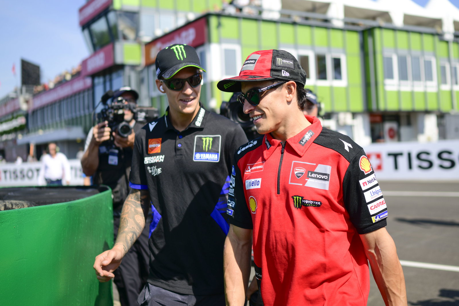 Fabio Quartararo, Marc Marquez, 2025 Czech Grand Prix