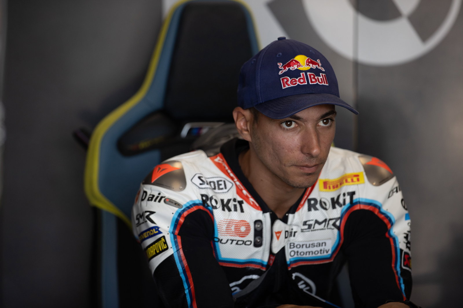 Toprak Razgatlioglu, 2025 Hungarian WorldSBK, pit box. Credit: Gold and Goose.