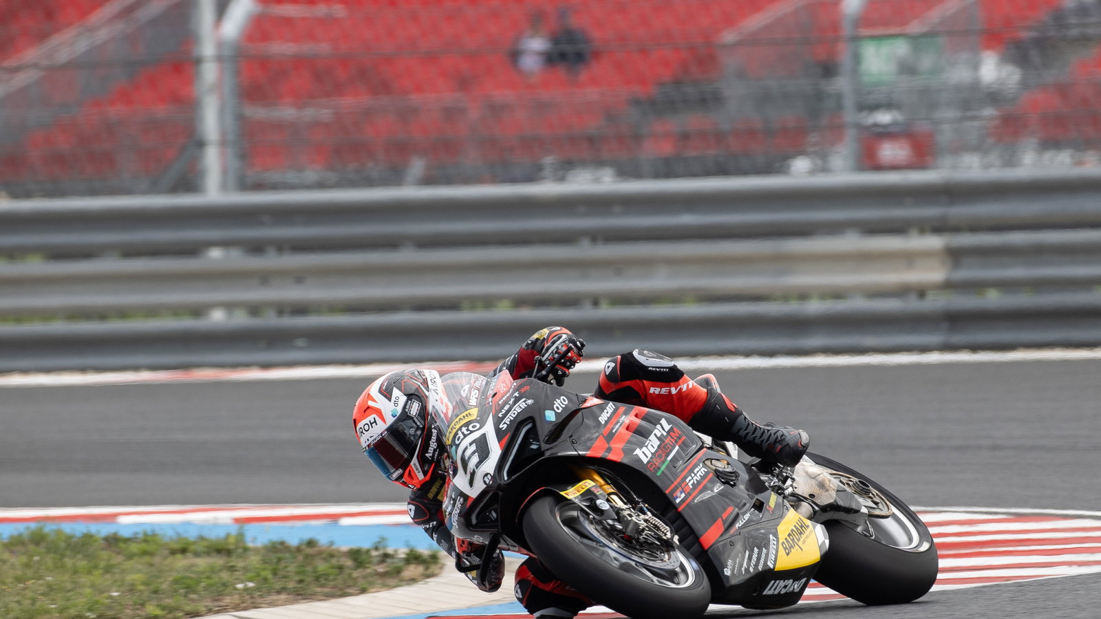 Danilo Petrucci, 2025 Hungarian WorldSBK. Credit: Gold and Goose.