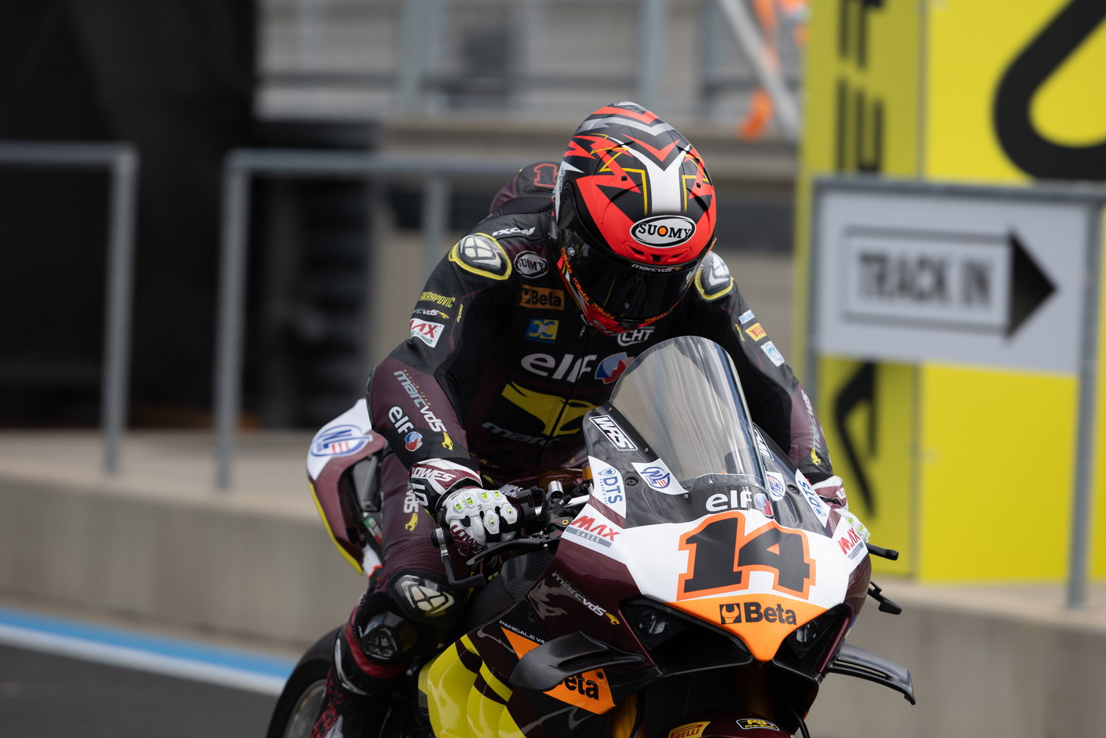 Sam Lowes, 2025 Hungarian WorldSBK. Credit: Gold and Goose.