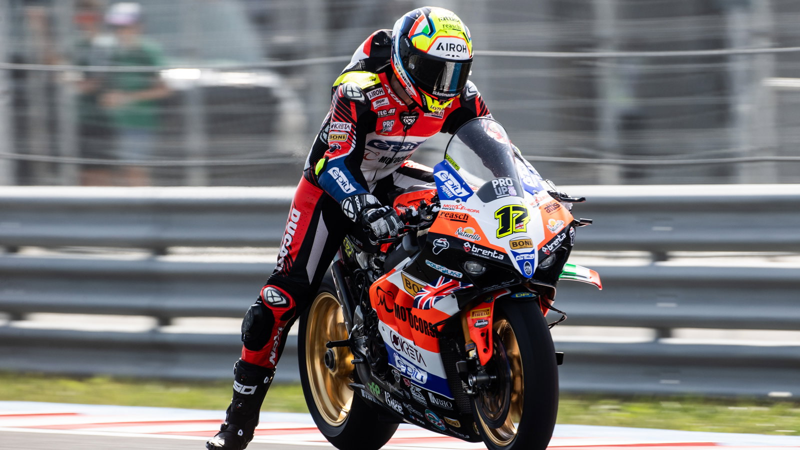 Ryan Vickers, 2025 Hungarian WorldSBK. Credit: Gold and Goose.