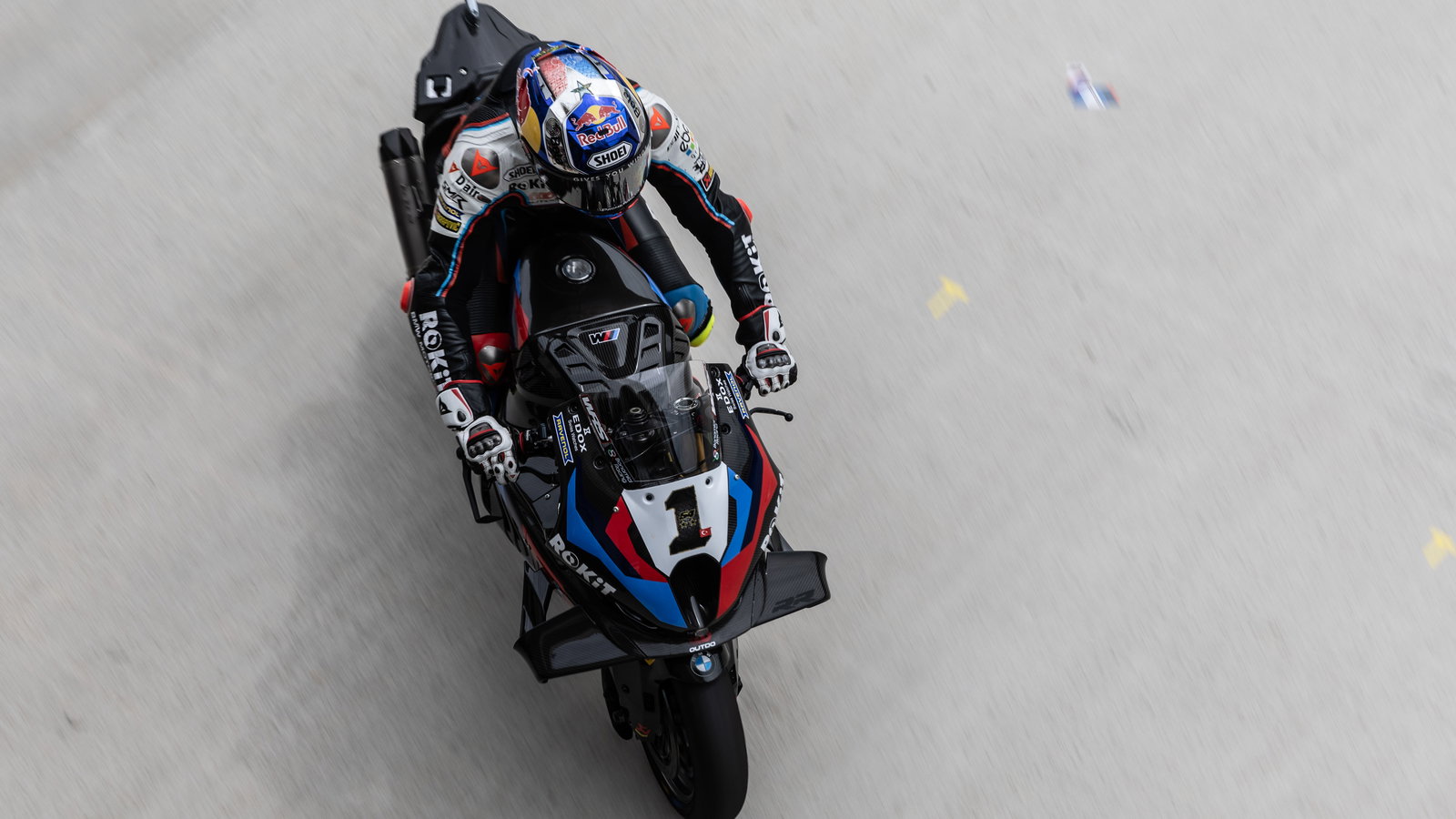 Toprak Razgatlioglu, 2025 Hungarian WorldSBK, pit lane. Credit: Gold and Goose.