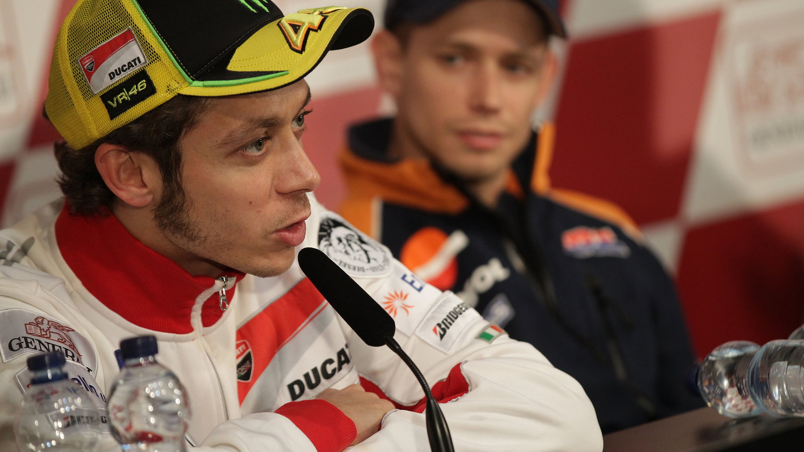 Valentino Rossi, Casey Stoner